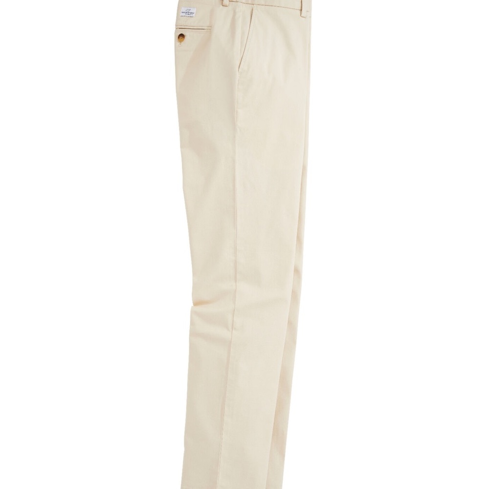 NWT Vineyard Vines Mens Stretch Breaker Pant 36Wx32L Stone Khaki color